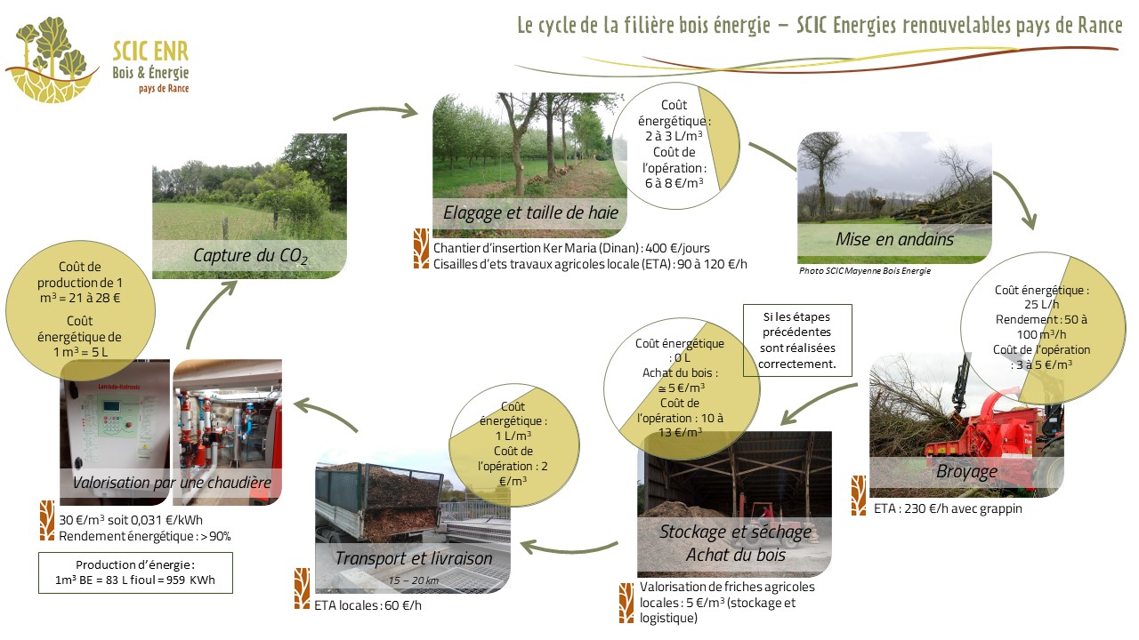 Bois déchiqueté en Pays de Dinan